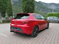 Usata Seat Leon Black Edition 150 CV (110 kW) 2020 Rosso Berlina