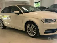 Usata Audi A3 150 CV (110 kW) 2014 Bianco Berlina