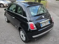 Usata Fiat 500 Lounge 69 CV (50 kW) 2011 Nero Berlina
