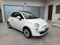 Usata Fiat 500C 101 CV (74 kW) 2010 Bianco Cabrio