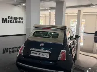 Usata Fiat 500C Lounge 69 CV (50 kW) 2015 Bluazzurro Cabrio