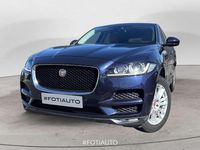 Usata Jaguar F-Pace Portfolio 179 CV (131 kW) 2017 Blu/azzurro SUV