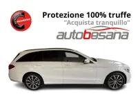 Usata Mercedes C220 Business 194 CV (142 kW) 2018 Bianco Station wagon