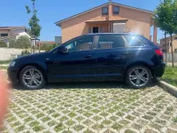 Usata Audi A3 Sportback Ambition 140 CV (102 kW) 2009 Blu Utilitaria