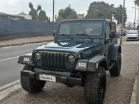 Usata Jeep Wrangler Sahara 177 CV (130 kW) 2005 Verde SUV