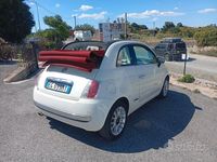 Usata Fiat 500C Lounge 69 CV (50 kW) 2012 Bianco Cabrio