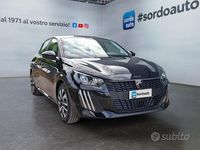 Usata Peugeot 208 Active 75 CV (55 kW) 2024 Nero Utilitaria