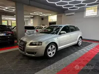 Usata Audi A3 Sportback 140 CV (102 kW) 2005 Grigio Utilitaria