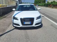 Usata Audi A3 S-Line 105 CV (77 kW) 2012 Bianco Utilitaria