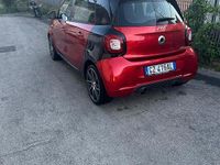Begagnad Smart ForFour Brabus 109 HK (80 kW) 2016 Röd Halvkombi