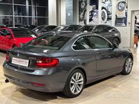 Usata BMW 218 Sport Line 150 CV (110 kW) 2017 Gray Coupé