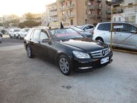 Usata Mercedes C180 120 CV (88 kW) 2013 Blu Station wagon
