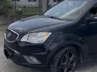 Usata SsangYong Korando 175 CV (128 kW) 2014 Nero SUV