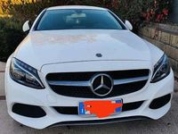 Usata Mercedes C220 170 CV (125 kW) 2018 Bianco Coupé