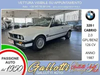Usata BMW 320 126 CV (92 kW) 1987 Bianco Cabrio