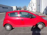 Usata Chevrolet Spark 68 CV (50 kW) 2011 Rosso Utilitaria