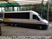 usata Fiat Ducato 15 2.8 JTD PULMINO 3 ASSI FOOD TRUCK / TRASPORTO MOTO