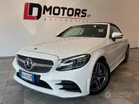 Usata Mercedes C220 AMG line 194 CV (142 kW) 2019 Bianco Cabrio