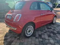 Usata Fiat 500 Lounge 100 CV (73 kW) 2008 Rosso Berlina