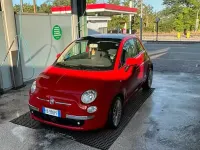 Usata Fiat 500 75 CV (55 kW) 2007 Rosso Berlina