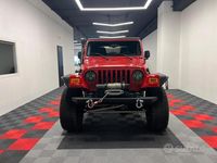 Usata Jeep Wrangler Rubicon 177 CV (130 kW) 2004 Rosso SUV