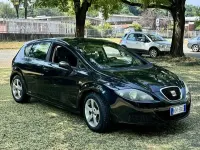 Usata Seat Leon 86 CV (63 kW) 2008 Nero Utilitaria