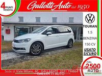 Usata VW Touran 150 CV (110 kW) 2022 Bianco Monovolume