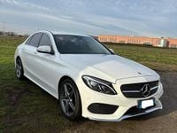 Usata Mercedes C220 Premium 170 CV (125 kW) 2014 Bianco Berlina