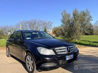 Usata Mercedes C180 Elegance 120 CV (88 kW) 2013 Nero Berlina