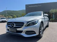 Usata Mercedes C250 204 CV (150 kW) 2015 Argento iridio Berlina