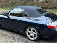 Usata Porsche 911 Carrera 4S Cabriolet 320 CV (235 kW) 2004 Blu/azzurro Cabrio