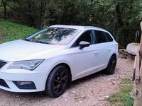 Usata Seat Leon ST XCELLENCE 150 CV (110 kW) 2018 Bianco Station wagon