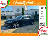 Usata Audi A4 S-Line 136 CV (100 kW) 2021 Nero Berlina