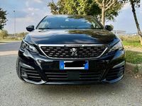Usata Peugeot 308 GT-line 131 CV (96 kW) 2017 Nero Berlina