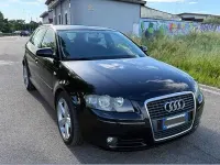 Usata Audi A3 Ambition 105 CV (77 kW) 2007 Nero Utilitaria