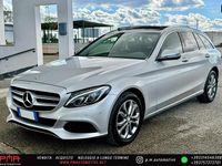Usata Mercedes C200 Premium 135 CV (99 kW) 2016 Argento Station wagon