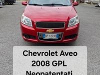 Usata Chevrolet Aveo LT 81 CV (59 kW) 2008 Rosso Berlina