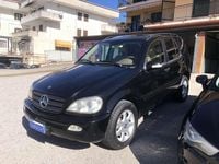 Usata Mercedes ML270 163 CV (119 kW) 2003 Nero SUV