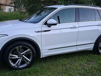 Usata VW Tiguan R-line 150 CV (110 kW) 2021 Bianco SUV
