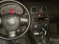 Usata Audi A3 Sportback 140 CV (102 kW) 2006 Nero Utilitaria