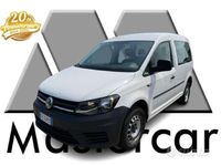 Usata VW Caddy 102 CV (75 kW) 2015 Bianco Monovolume