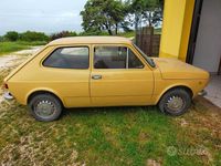 Usata Fiat 127 1970 Giallo Utilitaria