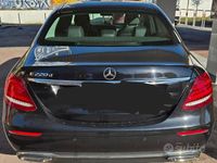 Usata Mercedes E220 Exclusive 194 CV (142 kW) 2019 Nero Berlina