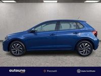 Usata VW Polo Life 95 CV (69 kW) 2023 Blu Berlina