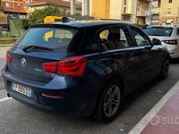 Usata BMW 116 116 CV (85 kW) 2018 Blu Utilitaria