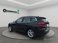 Usata BMW X3 Advantage 190 CV (139 kW) 2019 Nero SUV