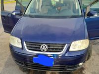 Käytetty VW Touran 105 HP (77 kW) 2007 Sininen Tila-auto