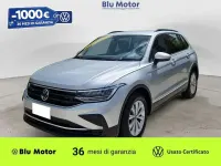 Usata VW Tiguan Life 122 CV (89 kW) 2023 8e reflex silver metallizzato SUV