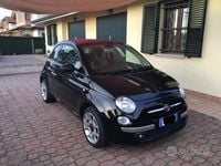 Usata Fiat 500 95 CV (69 kW) 2012 Nero Cabrio