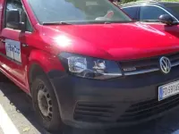 Usata VW Caddy 122 CV (89 kW) 2016 Rosso Monovolume